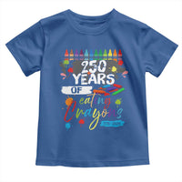 250 Years Of Eating Crayons Toddler T Shirt Marine Veteran 250th Anniversary - Wonder Print Shop