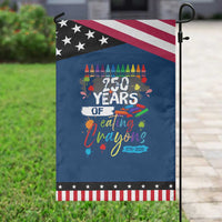 250 Years Of Eating Crayons Garden Flag Marine Veteran 250th Anniversary