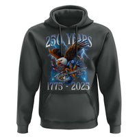 Marine Veteran 250th Anniversary Hoodie Eagle Patriotic Military Gift for Marines Veterans - Wonder Print Shop