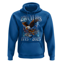 Marine Veteran 250th Anniversary Hoodie Eagle Patriotic Military Gift for Marines Veterans - Wonder Print Shop