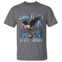 Marine Veteran 250th Anniversary T Shirt Eagle Patriotic Military Gift for Marines Veterans - Wonder Print Shop