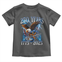 Marine Veteran 250th Anniversary Toddler T Shirt Eagle Patriotic Military Gift for Marines Veterans - Wonder Print Shop