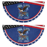 Marine Veteran 250th Anniversary Patriotic Fan Flag Eagle Military Gift for Marines Veterans