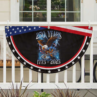 Marine Veteran 250th Anniversary Patriotic Fan Flag Eagle Military Gift for Marines Veterans