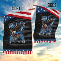 Marine Veteran 250th Anniversary Garden Flag Eagle Patriotic Military Gift for Marines Veterans