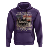 Tun Tavern 250th Anniversary Hoodie Patriotic Veteran Military Gift American Flag - Wonder Print Shop