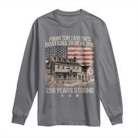 Tun Tavern 250th Anniversary Long Sleeve Shirt Patriotic Veteran Military Gift American Flag - Wonder Print Shop