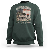 Tun Tavern 250th Anniversary Sweatshirt Patriotic Veteran Military Gift American Flag - Wonder Print Shop