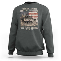 Tun Tavern 250th Anniversary Sweatshirt Patriotic Veteran Military Gift American Flag - Wonder Print Shop