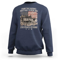 Tun Tavern 250th Anniversary Sweatshirt Patriotic Veteran Military Gift American Flag - Wonder Print Shop