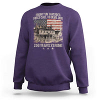 Tun Tavern 250th Anniversary Sweatshirt Patriotic Veteran Military Gift American Flag - Wonder Print Shop