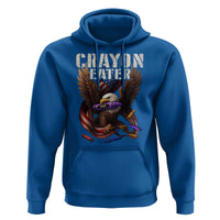 Crayon Eater Hoodie Funny Eagle 250th Anniversary Veterans Gifts - Wonder Print Shop