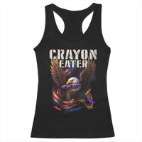 Crayon Eater Racerback Tank Top Funny Eagle 250th Anniversary Veterans Gifts - Wonder Print Shop
