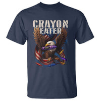 Crayon Eater T Shirt Funny Eagle 250th Anniversary Veterans Gifts - Wonder Print Shop