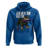 Crayon Eater Hoodie Funny Bulldog Military Corps Proud Soldier Family - Wonder Print Shop