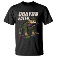 Crayon Eater T Shirt Funny Bulldog Military Corps Proud Soldier Family - Wonder Print Shop