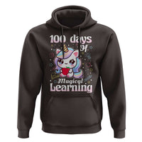 100th Day Of School Unicorn Girls Hoodie