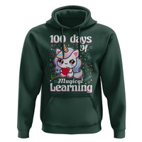 100th Day Of School Unicorn Girls Hoodie