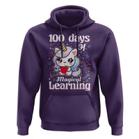 100th Day Of School Unicorn Girls Hoodie