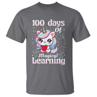 100th Day Of School Unicorn Girls T Shirt