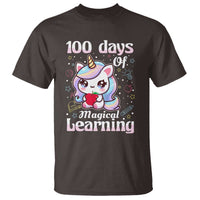 100th Day Of School Unicorn Girls T Shirt