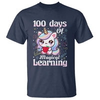 100th Day Of School Unicorn Girls T Shirt