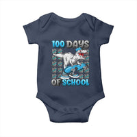 100 Days of School 100th Day Dinosaur Baby Onesie