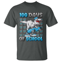 100 Days of School 100th Day Dinosaur T Shirt - Wonder Print Shop