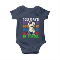 100 Days of School 100th Day Dino Baby Onesie
