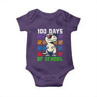 100 Days of School 100th Day Dino Baby Onesie