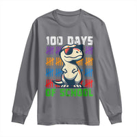 100 Days of School 100th Day Dino Long Sleeve Shirt
