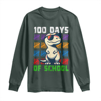 100 Days of School 100th Day Dino Long Sleeve Shirt