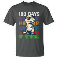 100 Days of School 100th Day Dino T Shirt - Wonder Print Shop