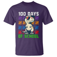 100 Days of School 100th Day Dino T Shirt - Wonder Print Shop
