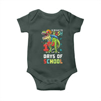Ready To Crush 100 Days Of School Baby Onesie T Rex Dinosaur Boys