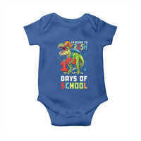 Ready To Crush 100 Days Of School Baby Onesie T Rex Dinosaur Boys