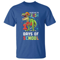 Ready To Crush 100 Days Of School T Shirt T Rex Dinosaur Boys - Wonder Print Shop