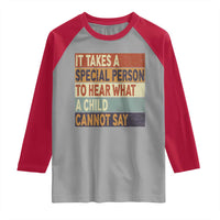 Special Education Teacher Raglan Shirt Inspirational SPED Teachers Autism