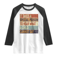 Special Education Teacher Raglan Shirt Inspirational SPED Teachers Autism