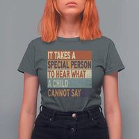 Special Education Teacher T Shirt For Women Inspirational SPED Teachers Autism - Wonder Print Shop