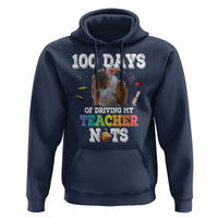 100th Day Of School Hoodie Driving My Teacher Nuts Dabbing Squirrel 100 Days