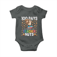 100 Days Of School Baby Onesie 100th Day Driving My Teacher Nuts Squirrel School