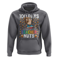 100 Days Of School Hoodie 100th Day Driving My Teacher Nuts Squirrel School