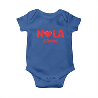 Nola Strong New Orleans Support Baby Onesie