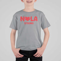 Nola Strong New Orleans Support T Shirt For Kid