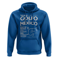 Gulf Of Mexico Hoodie 1672 Historic Map Coast Mexico Lover