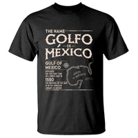 Gulf Of Mexico T Shirt 1672 Historic Map Coast Mexico Lover