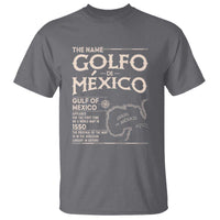 Gulf Of Mexico T Shirt 1672 Historic Map Coast Mexico Lover