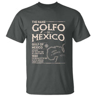 Gulf Of Mexico T Shirt 1672 Historic Map Coast Mexico Lover