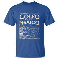 Gulf Of Mexico T Shirt 1672 Historic Map Coast Mexico Lover